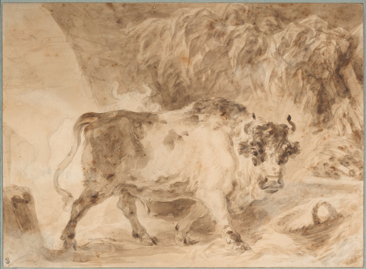 Toro de la Campagna romana de Jean Honore Fragonard