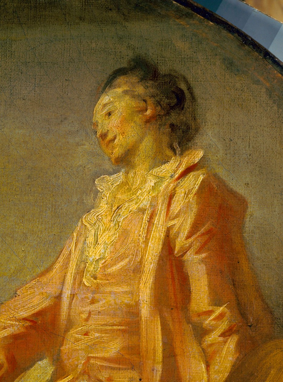 (detalle) El comienzo del modelo de Jean Honore Fragonard