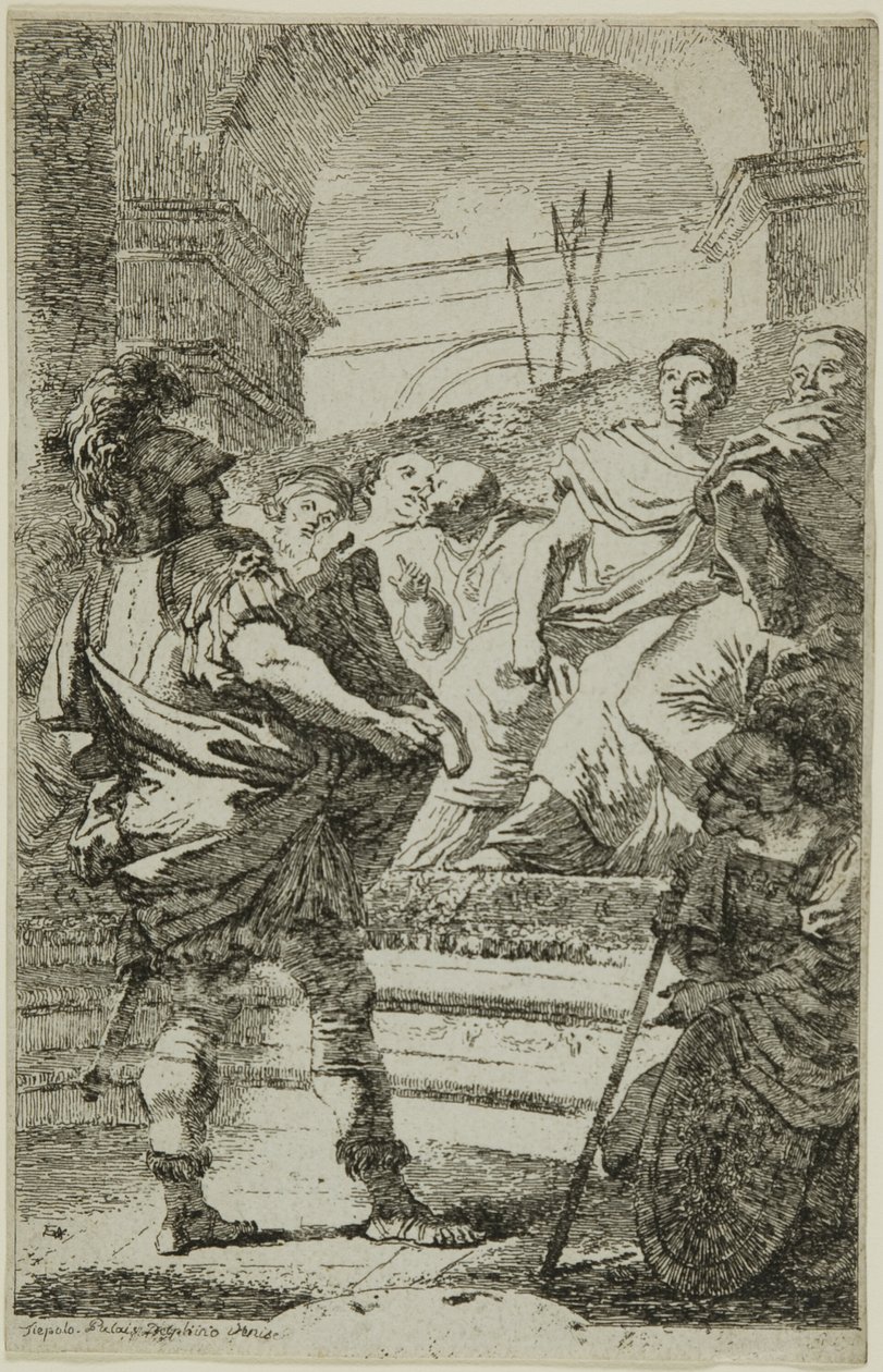 Fabius Maximus ante el Senado Cartaginense de Jean Honore Fragonard