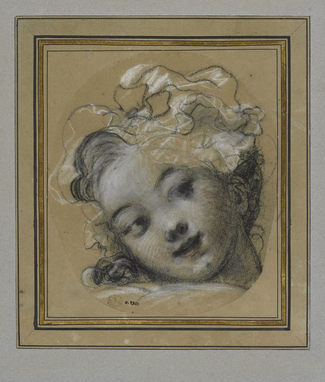 Niña con sombrero de Jean Honore Fragonard