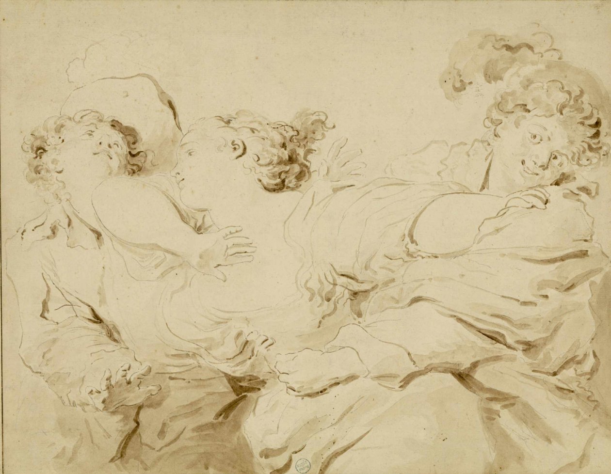 La Bofetada, 1785 de Jean Honore Fragonard