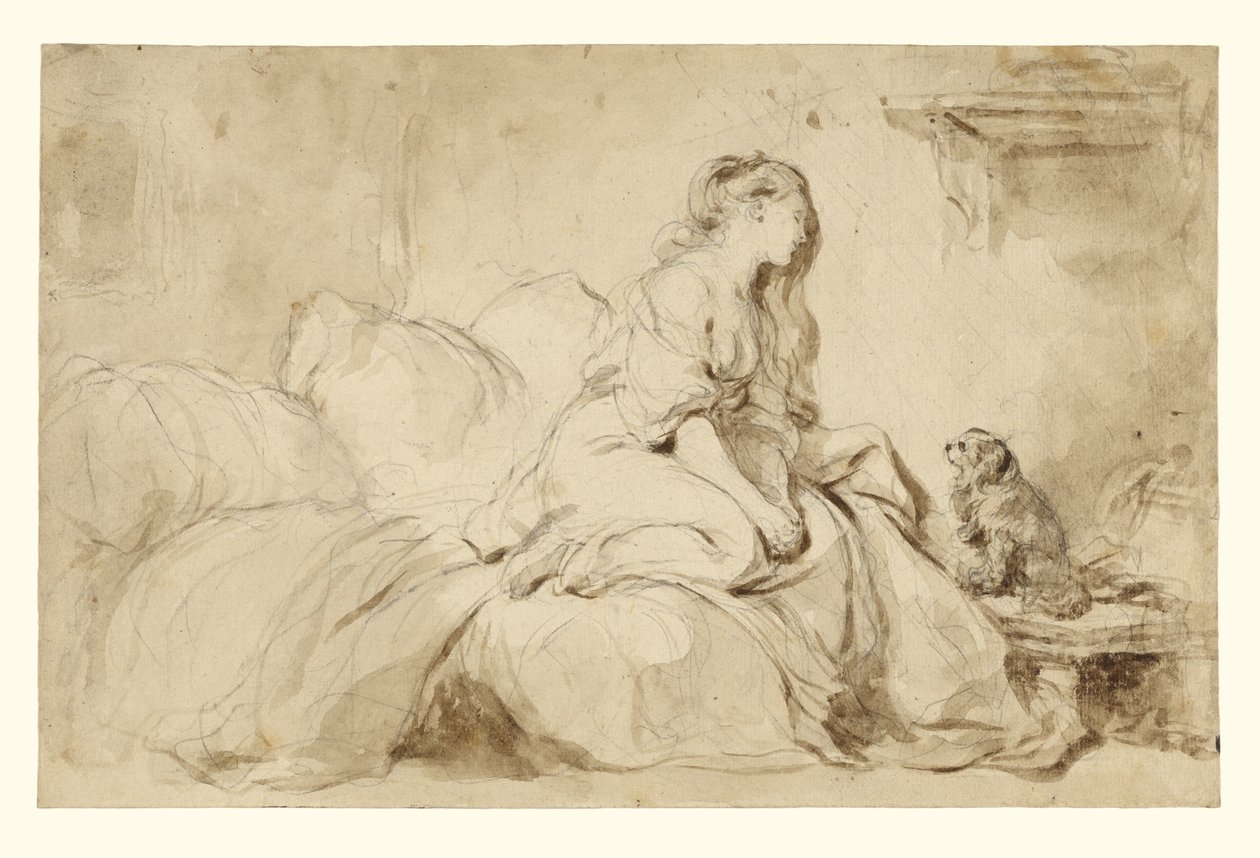 Si tan sólo me fuera fiel... de Jean Honore Fragonard