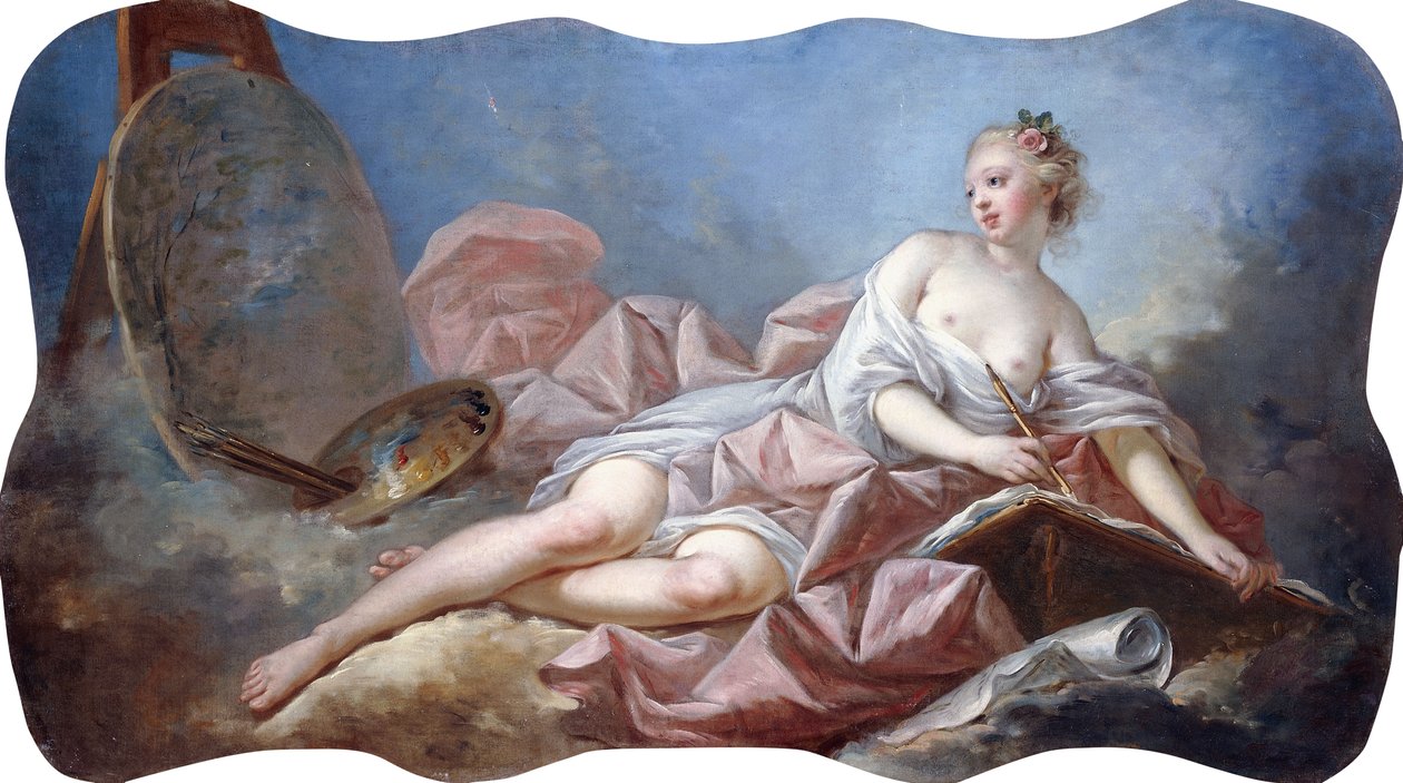 Personificación de la pintura de Jean Honore Fragonard