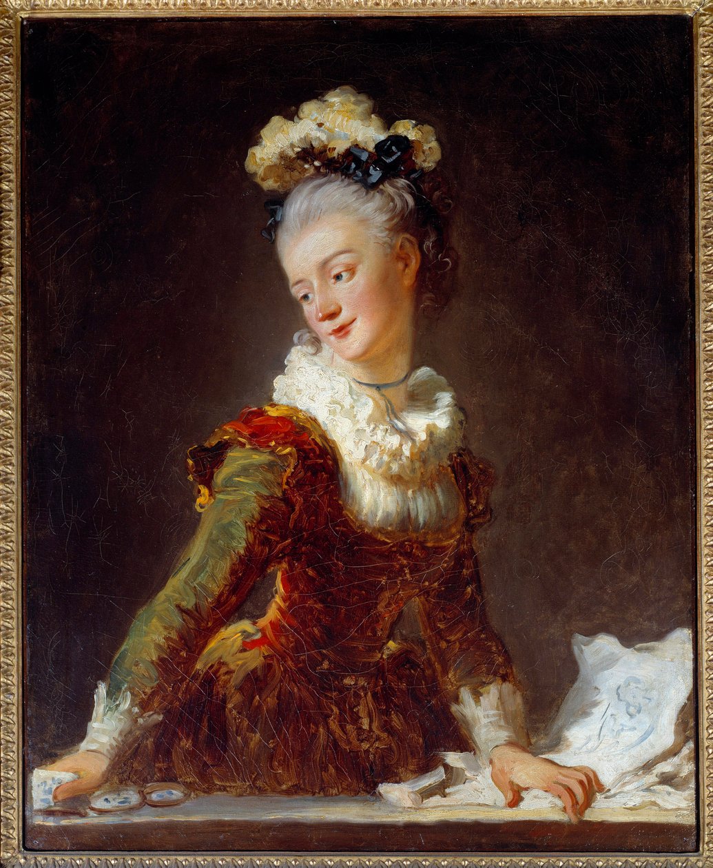 Retrato de Marie Madeleine Guimard, primera bailarina de la Ópera de Jean Honore Fragonard