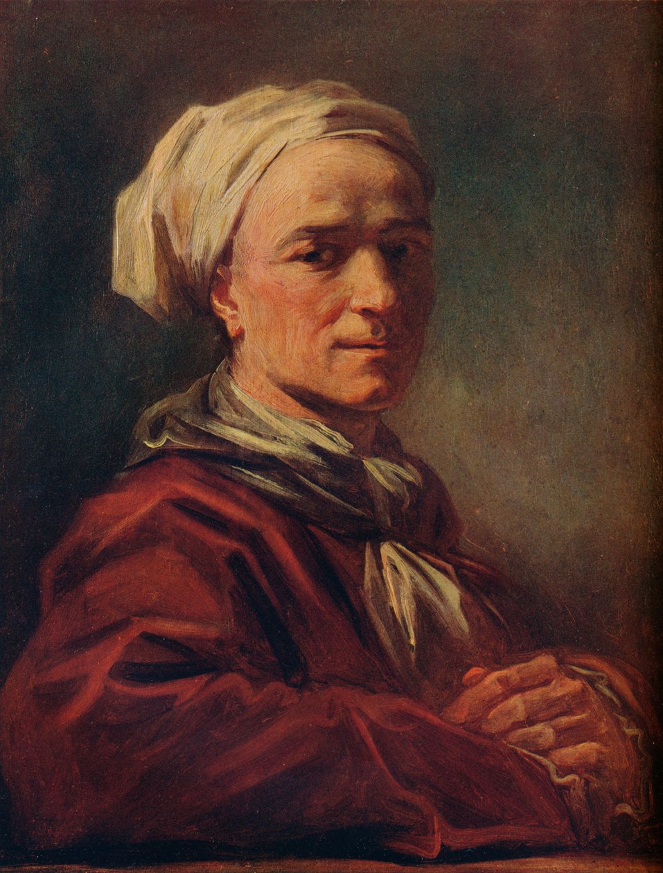 Retrato de un hombre de Jean Honore Fragonard
