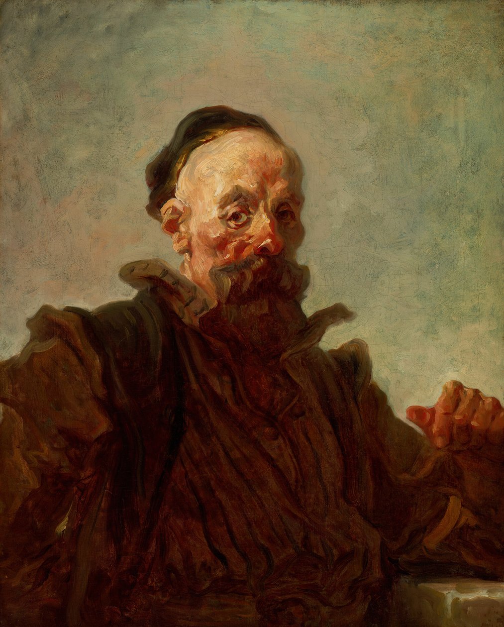 Retrato de un hombre en traje, 1768-70 de Jean Honore Fragonard