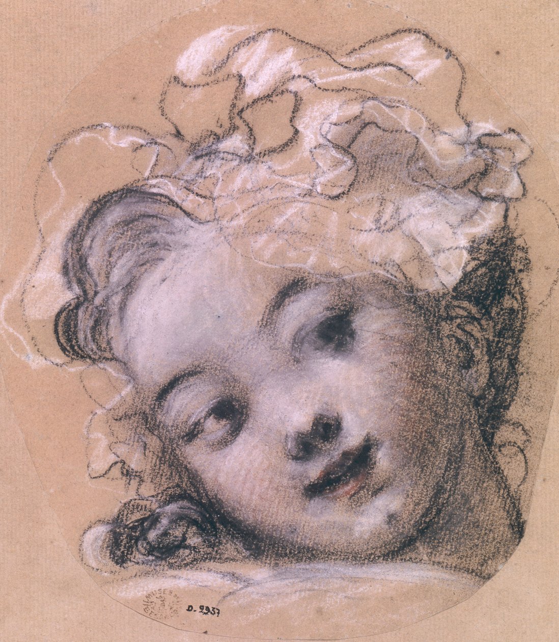 Retrato presumido de Rosalie, hija del artista de Jean Honore Fragonard