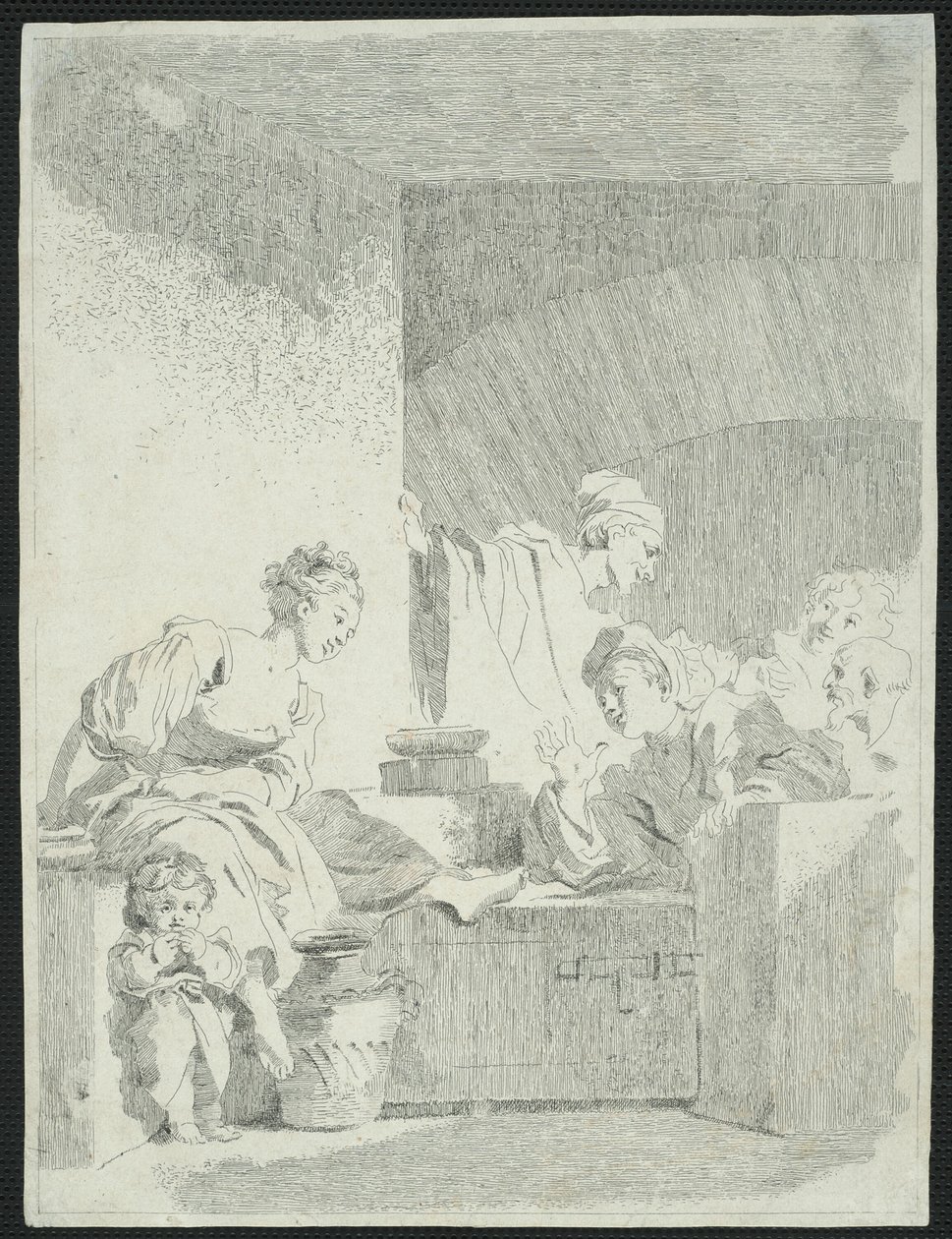 El interior de Jean Honore Fragonard