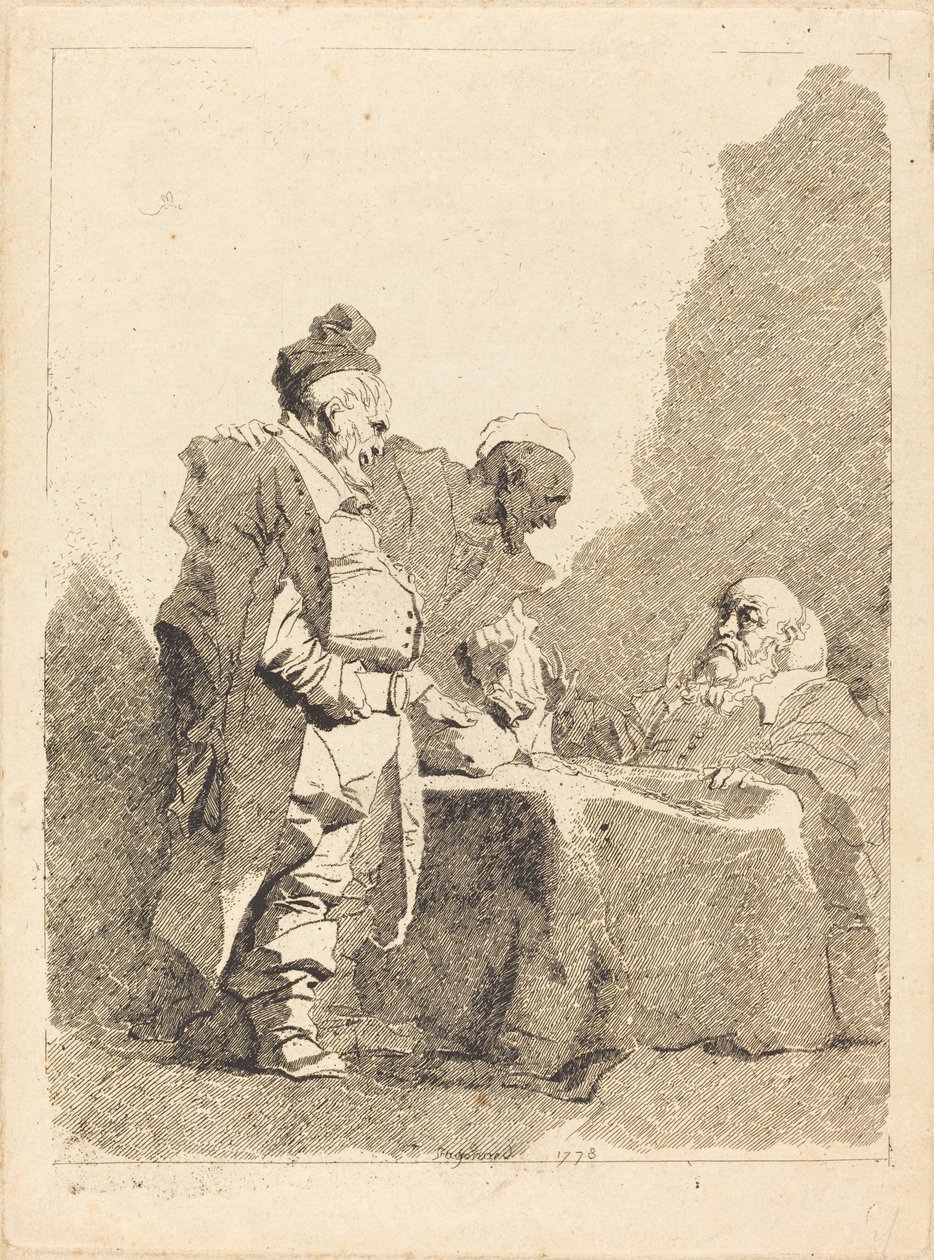 Los recaudadores de impuestos de Jean Honore Fragonard