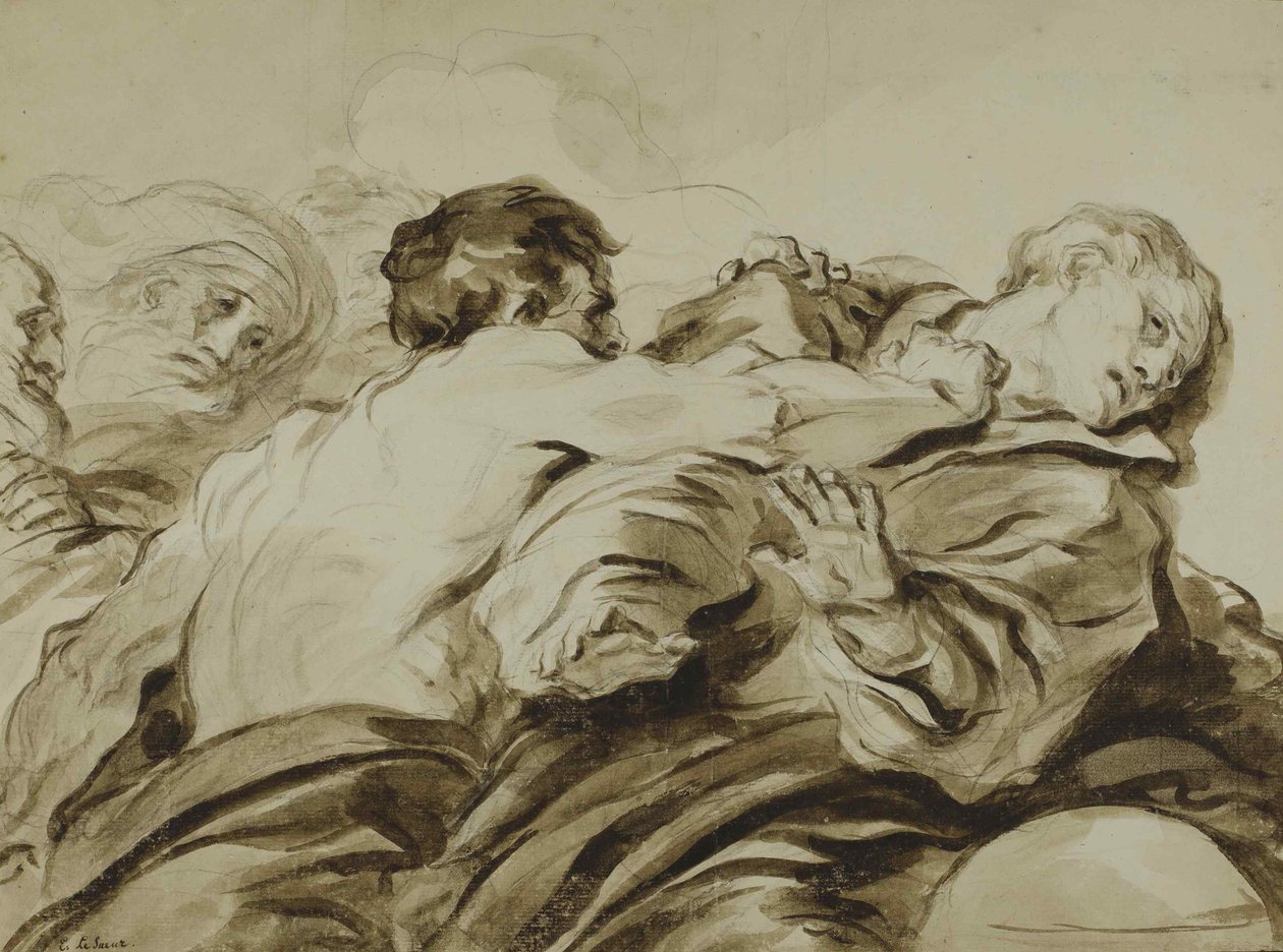 El ataque, 1770 de Jean Honore Fragonard