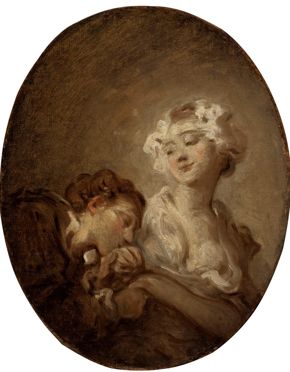 La coqueta y el joven de Jean Honore Fragonard