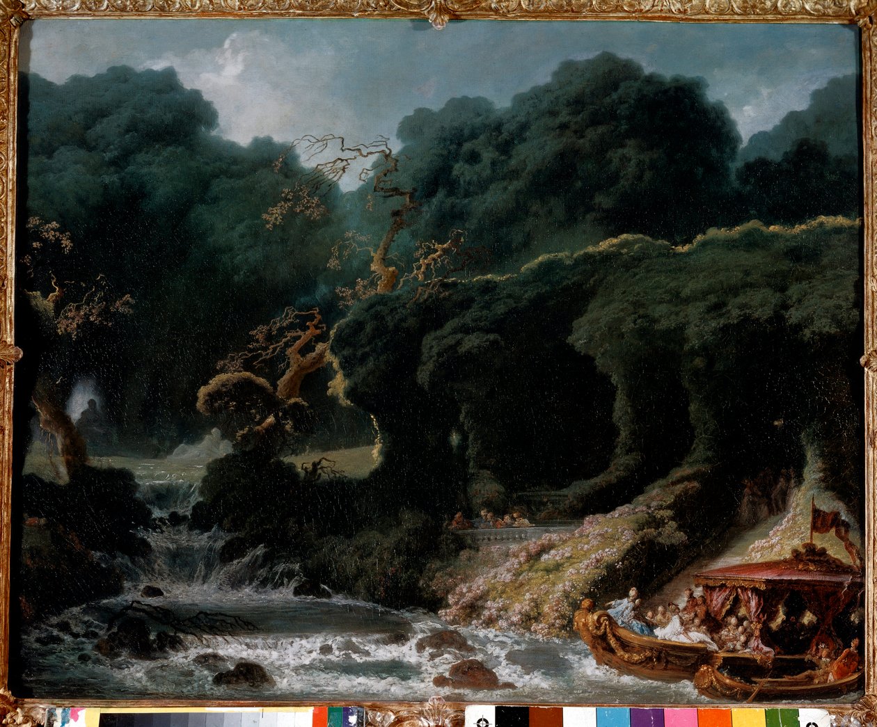La fiesta en Rambouillet llamada la isla del amor de Jean Honore Fragonard