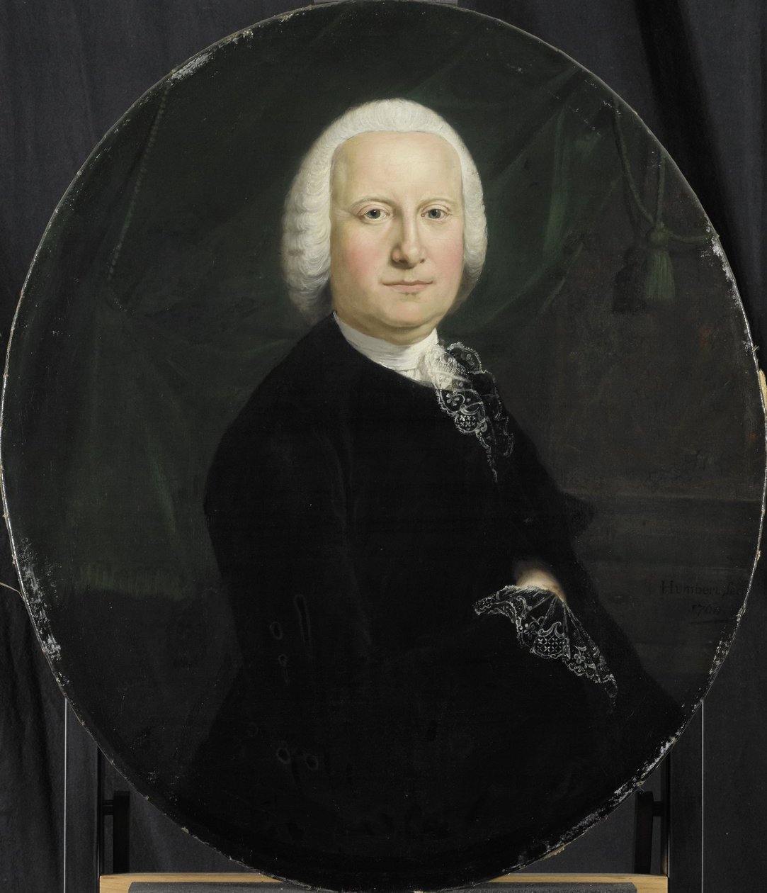Retrato de Adriaan du Bois, director de la Cámara de Rotterdam de la Compañía Holandesa de las Indias Orientales, elegido en 1742 de Jean Humbert