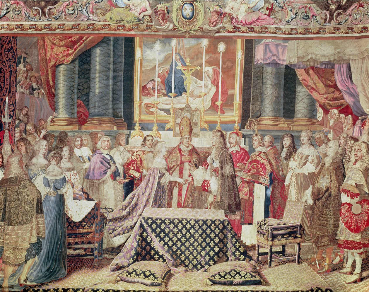 El matrimonio del Rey (Luis XIV), de 