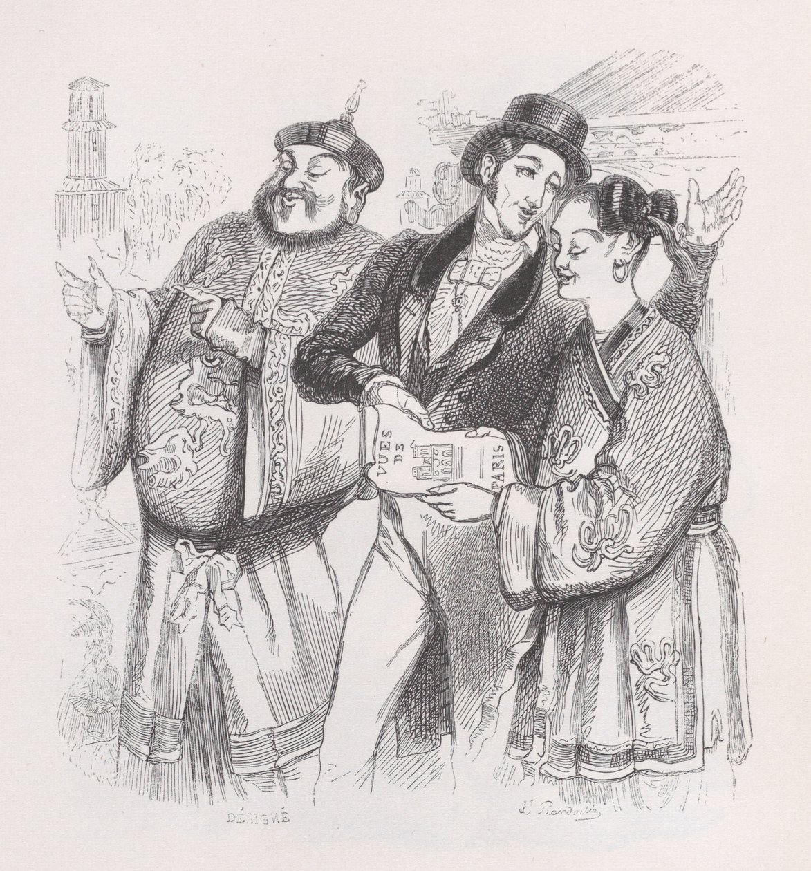 Jean de París de Las Obras Completas de Béranger de Jean Ignace Isidore Gérard