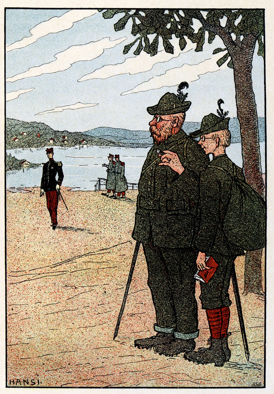 Vogesen Bilder (imágenes de los Vosgos) ; A Gerardmer de Jean Jacques (1873 1951) Waltz