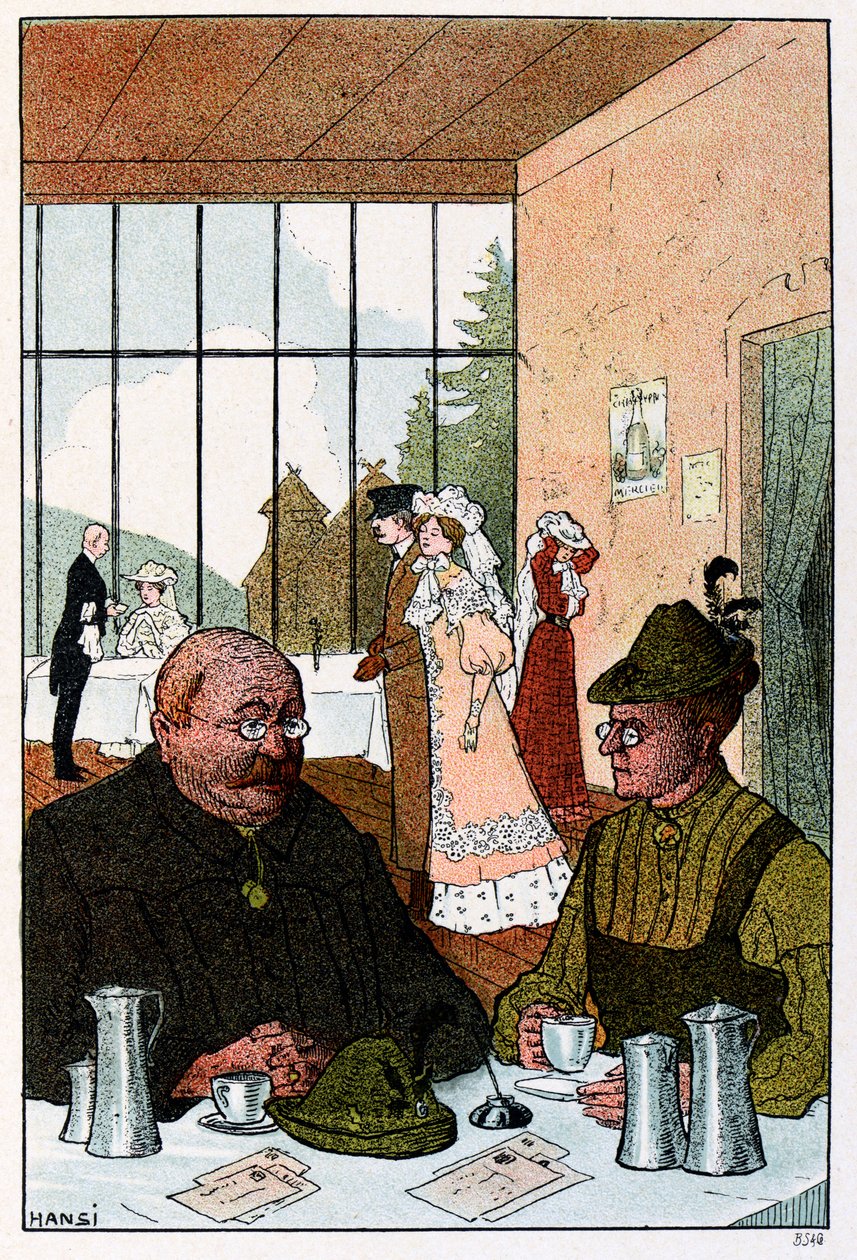 Vogesen Bilder (imágenes de los Vosgos) ; En el Hotel de la Schucht 