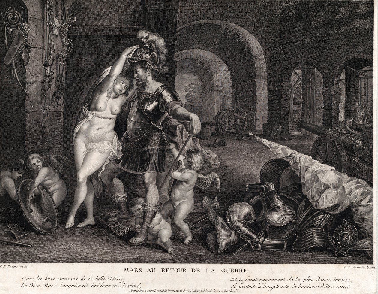Marte al regreso de la guerra de Jean Jacques Avril
