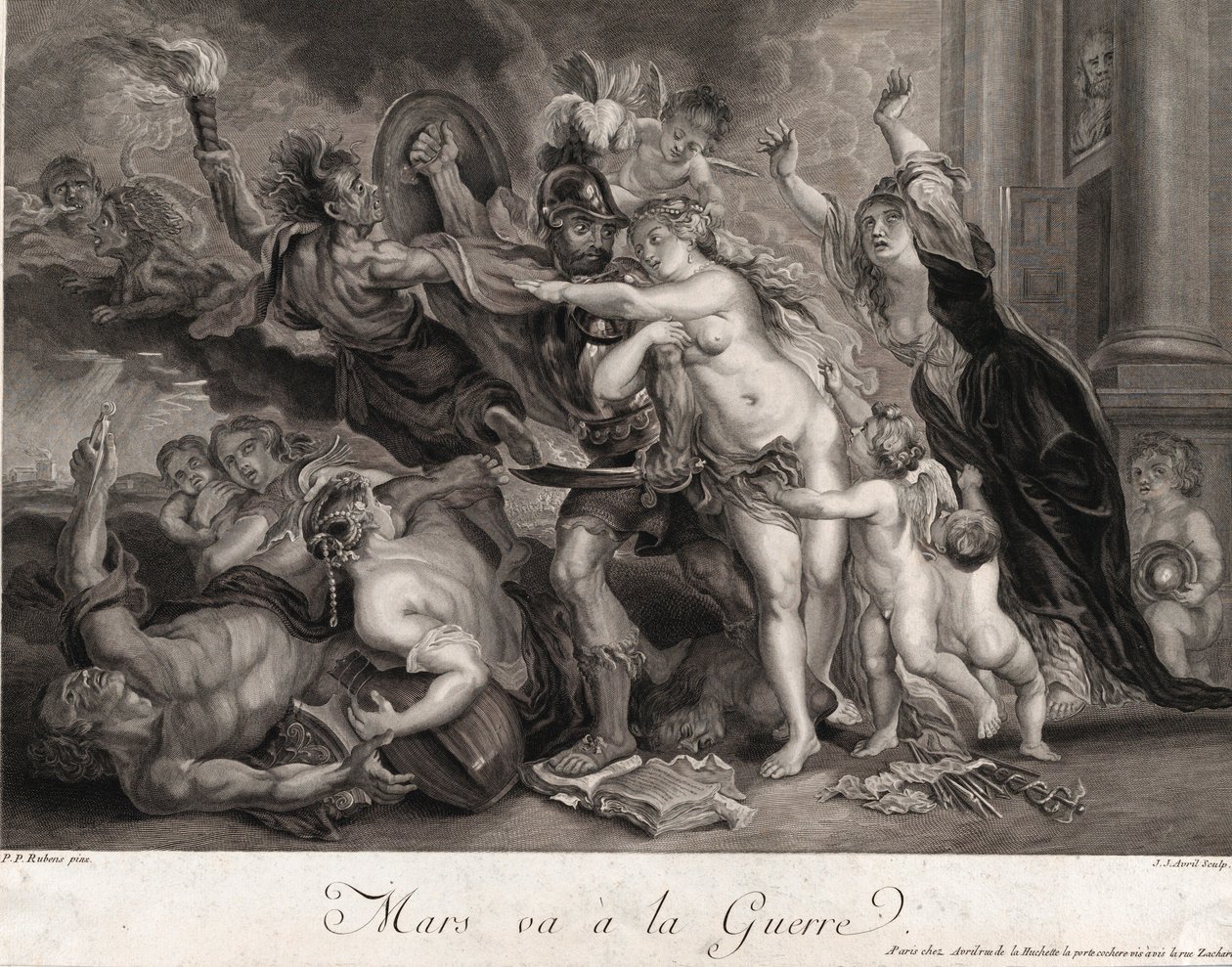 Marte va a la guerra de Jean Jacques Avril