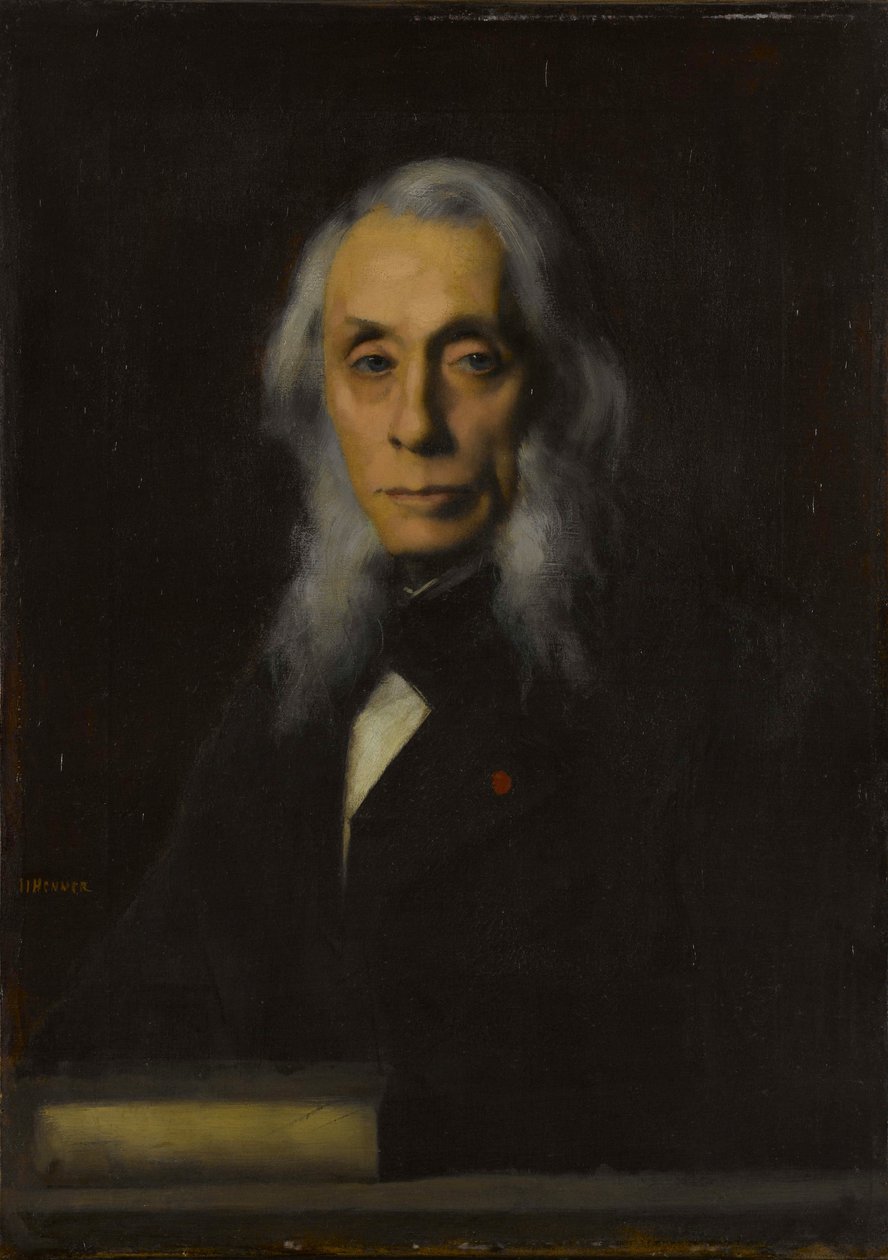 Retrato de Félix Ravaisson-Mollien 1813-1900, 1889 de Jean Jacques Henner