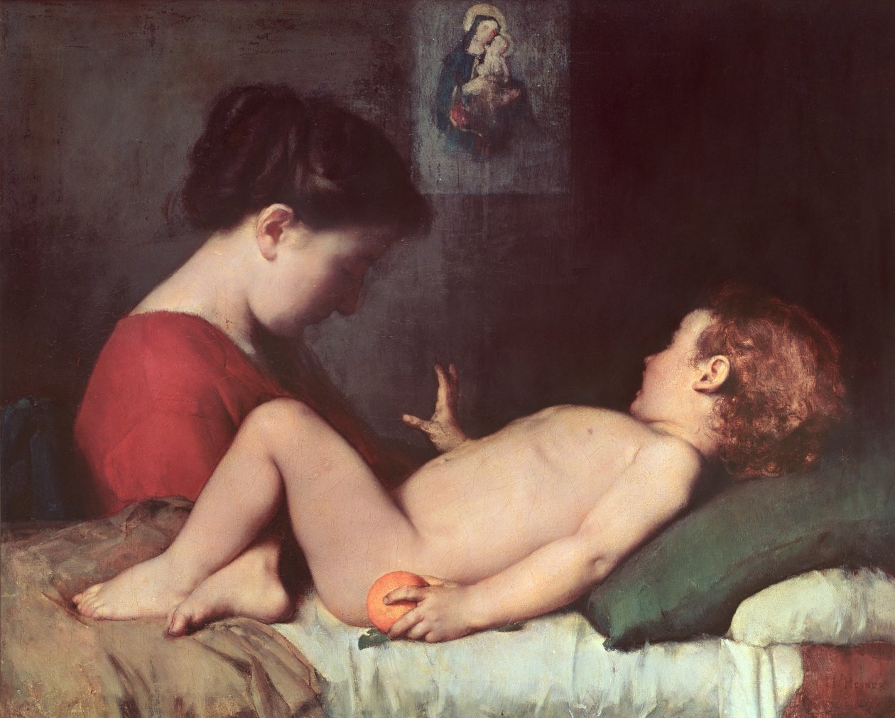 El Niño Despertando de Jean Jacques Henner