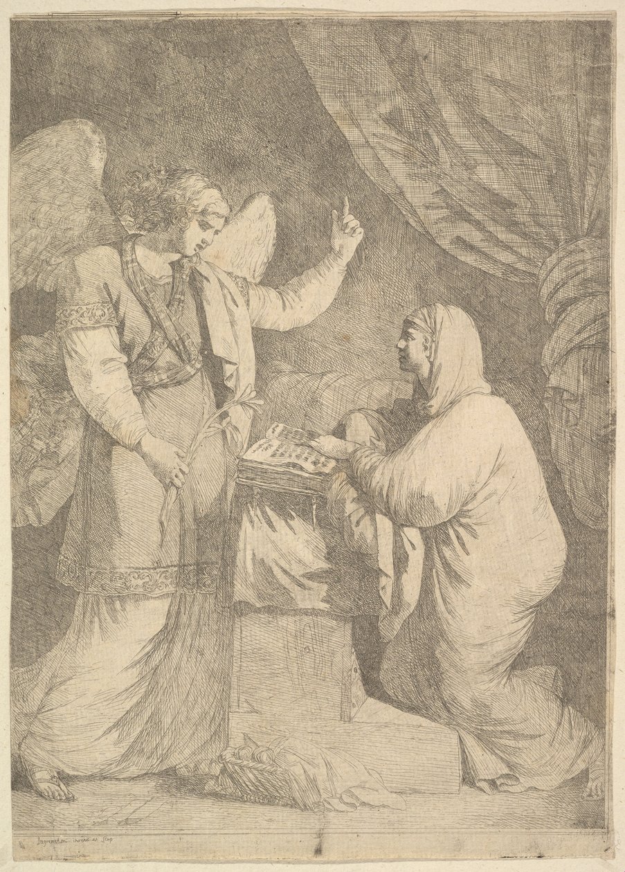 La Anunciación, 1762-63 de Jean Jacques Lagrenee
