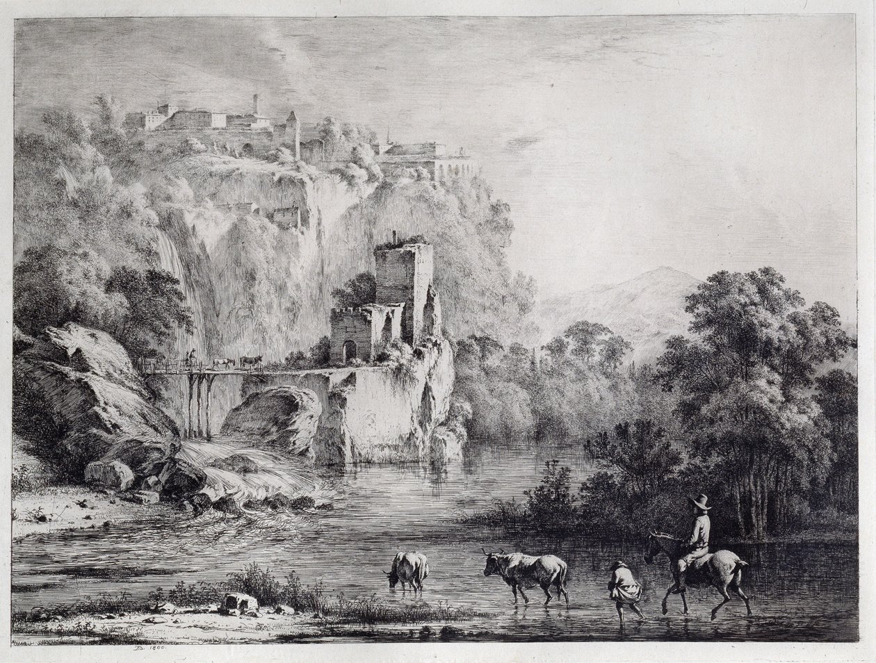 Un jinete de Jean Jacques de Boissieu