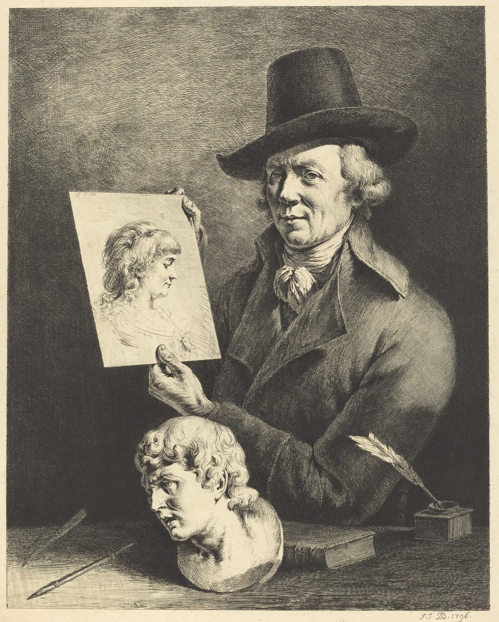 Autorretrato de Jean Jacques de Boissieu
