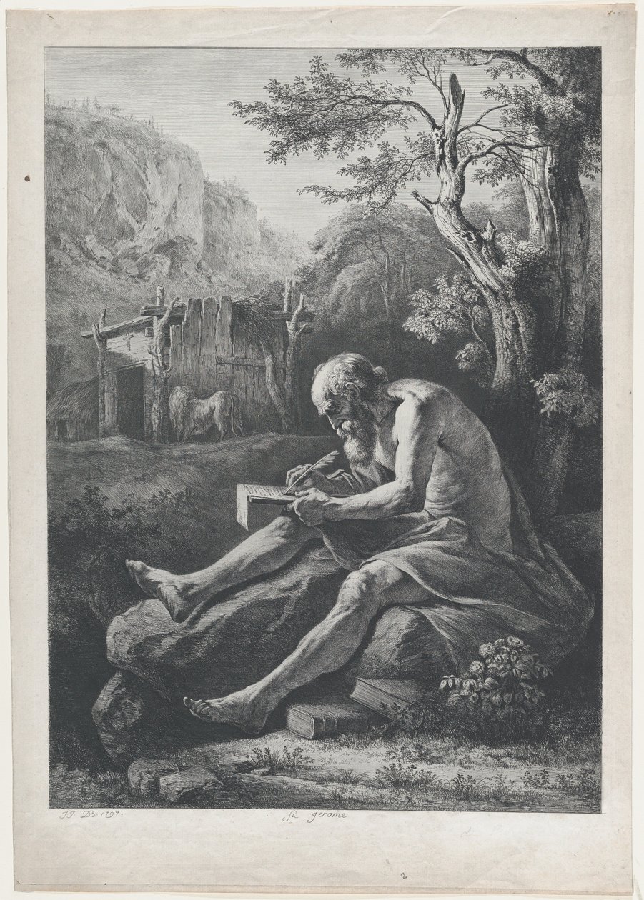 San Jerónimo, 1797 de Jean Jacques de Boissieu