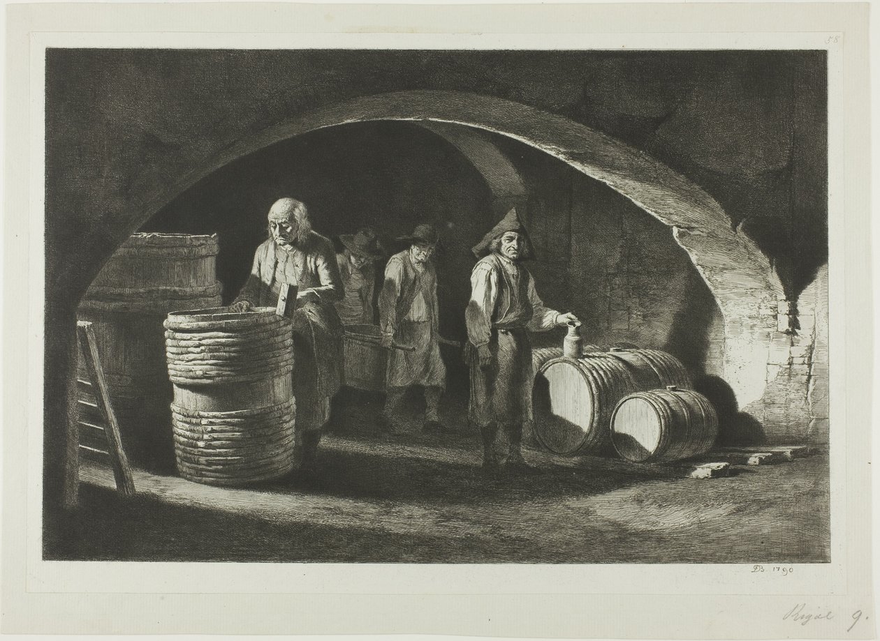 Los grandes toneleros de Jean Jacques de Boissieu