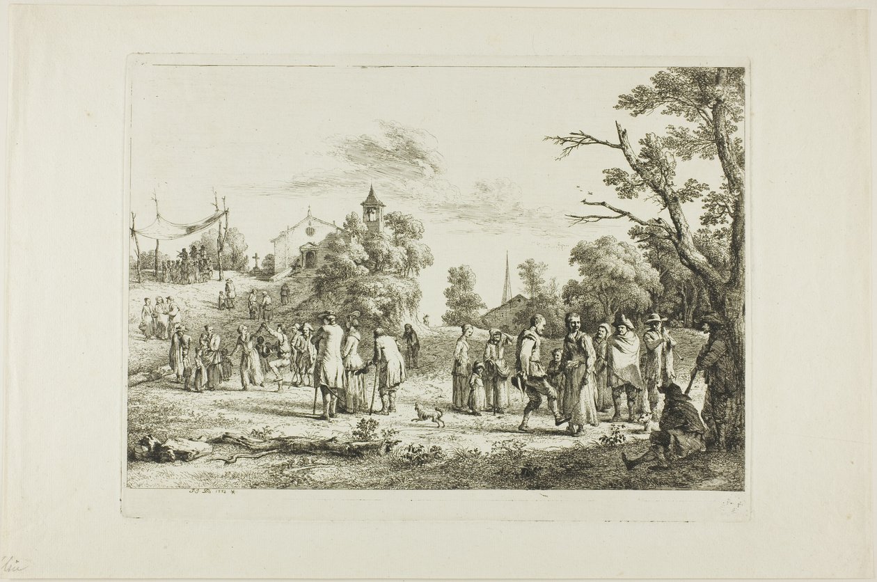El festival del pueblo de Jean Jacques de Boissieu