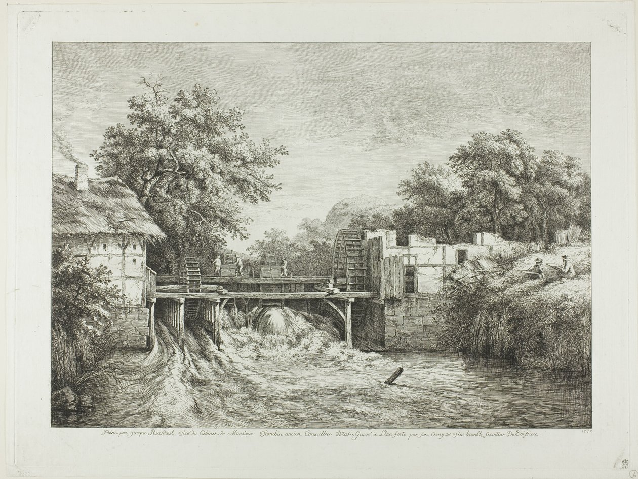 Molino de agua de Jean Jacques de Boissieu