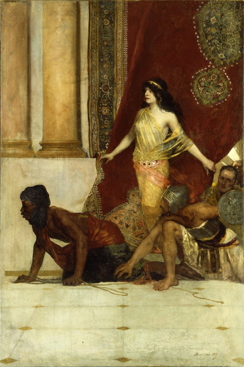 Dalila y los filisteos de Jean Joseph Benjamin Constant