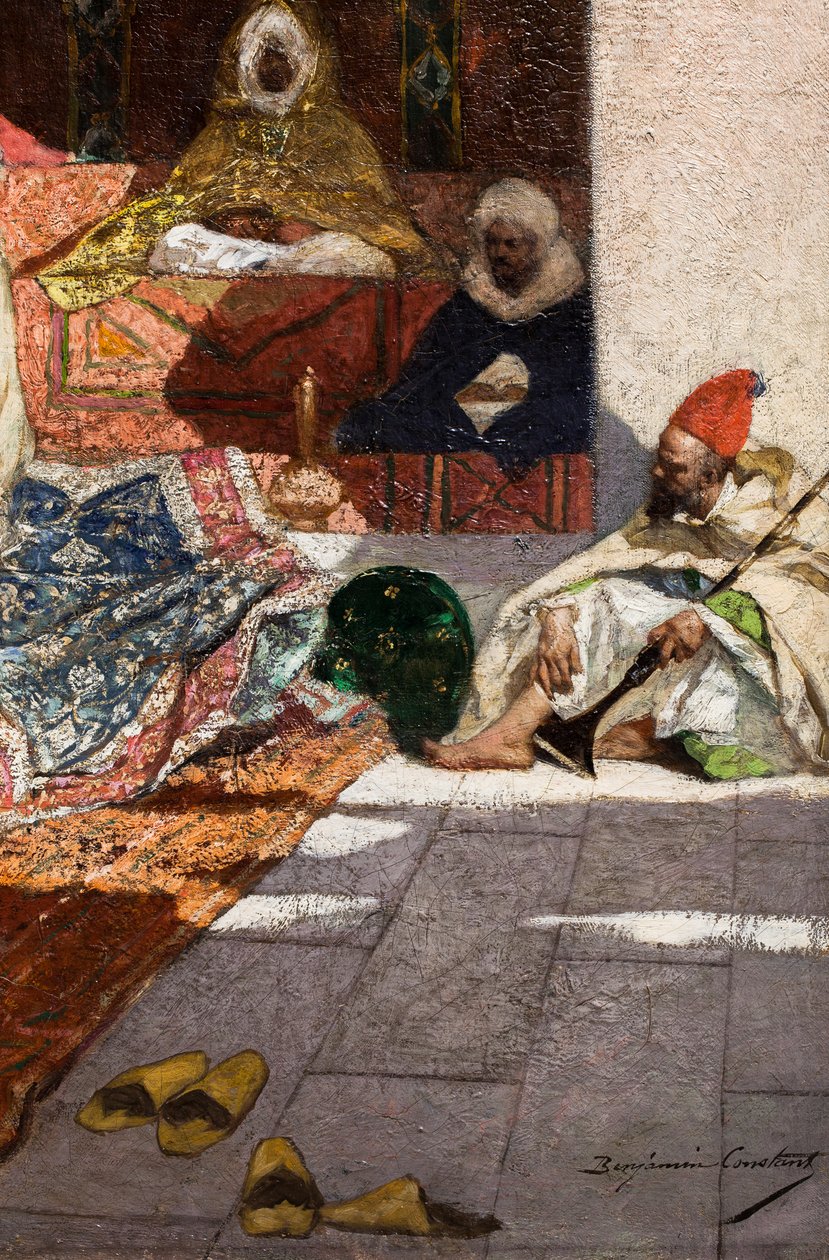 Regalos de un pachá (detalle), antes de 1883 (Óleo sobre lienzo) de Jean Joseph Benjamin Constant