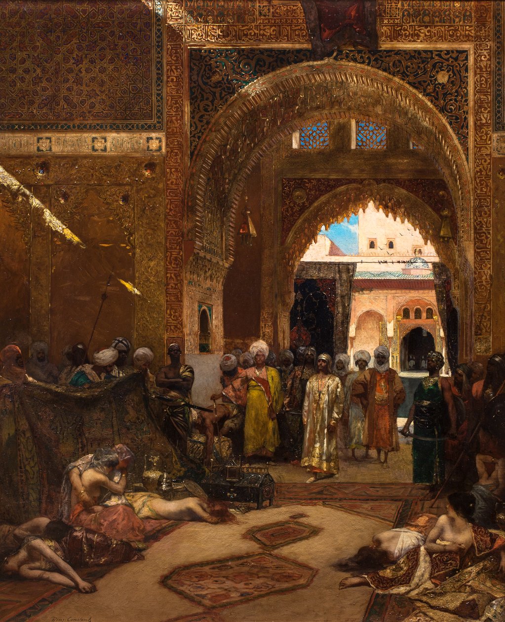 El día después de una victoria en la Alhambra de Jean Joseph Benjamin Constant