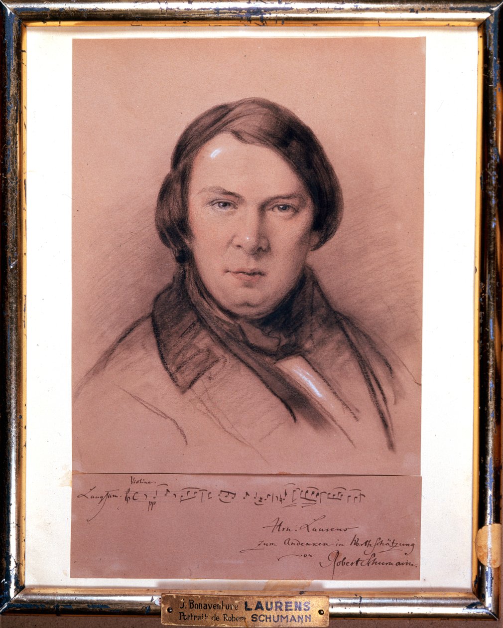 Robert Schumann, compositor alemán de Jean Joseph Bonaventure Laurens