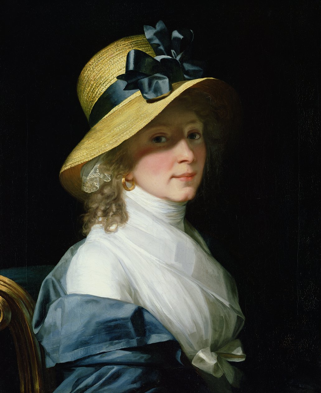 Retrato de la senadora Elisabeth Hudtwalcker, de soltera Moller (1752-1804), 1798 de Jean Laurent Mosnier