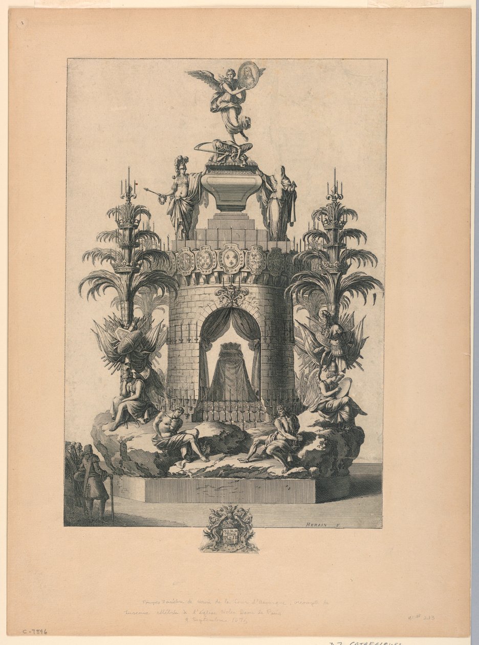 Catafalco de Henri de la Tour d