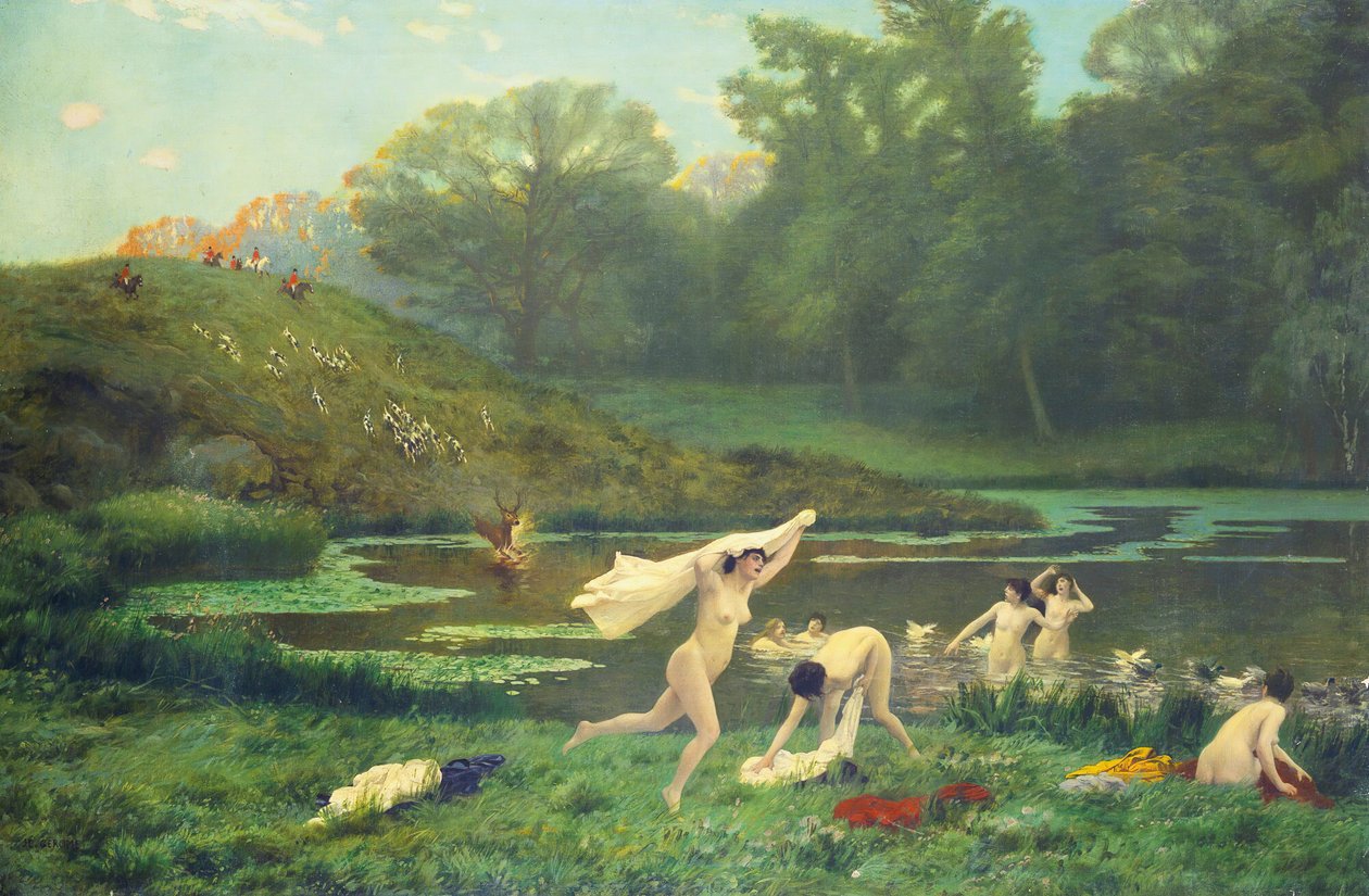 Diana y Acteón de Jean Leon Gerome