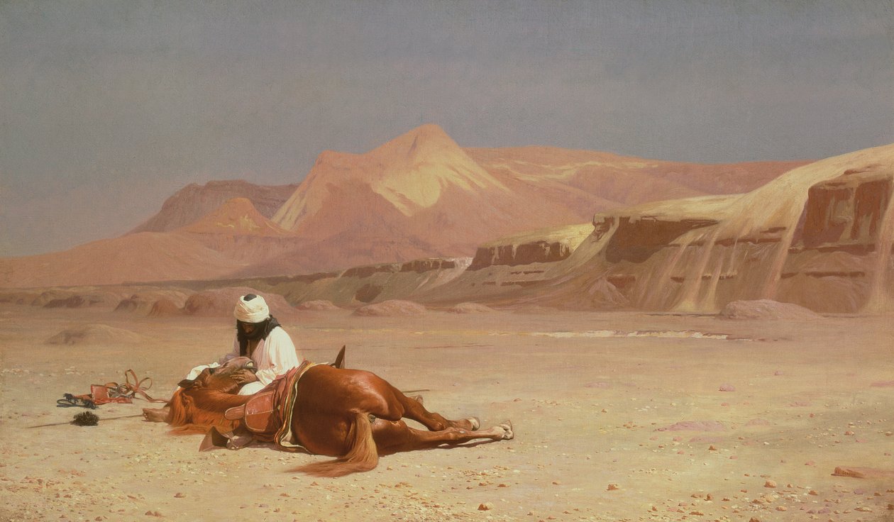 En el Desierto de Jean Leon Gerome
