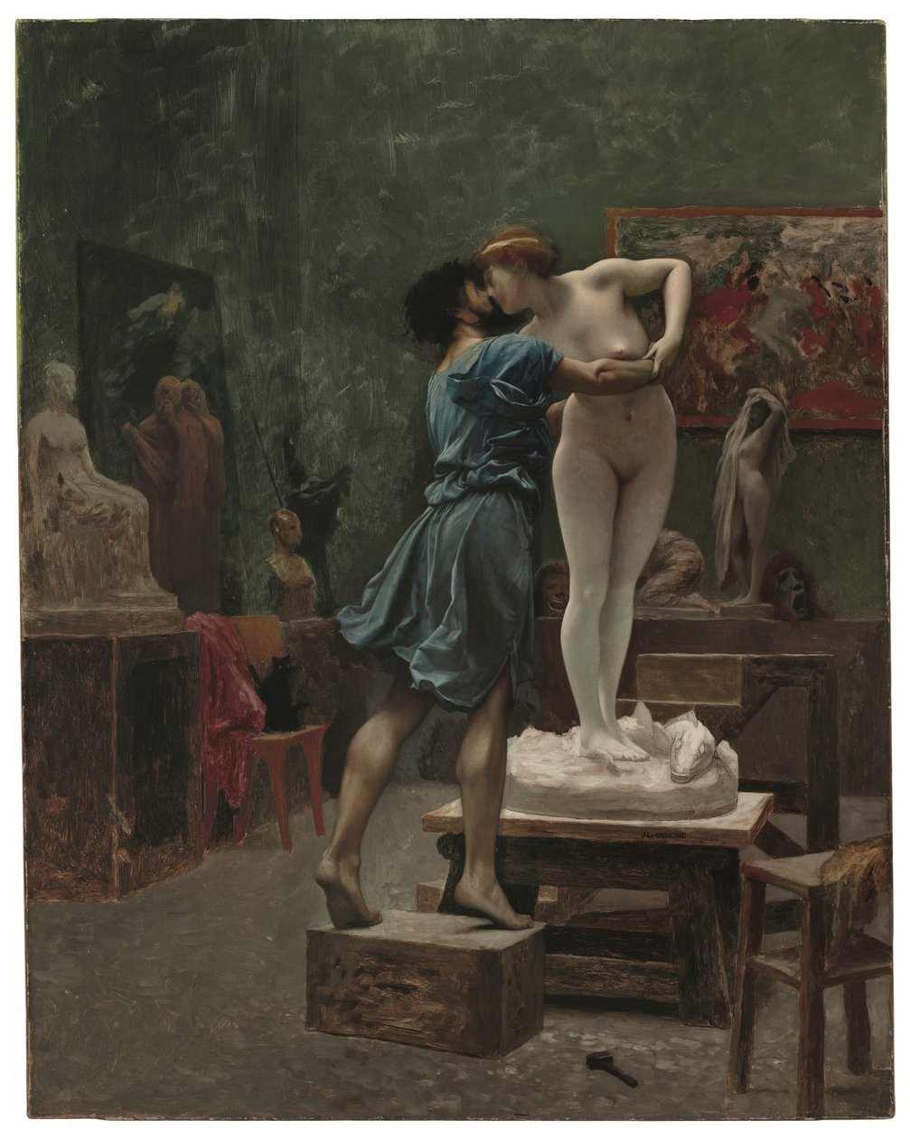 Pigmalión y Galatea de Jean Leon Gerome