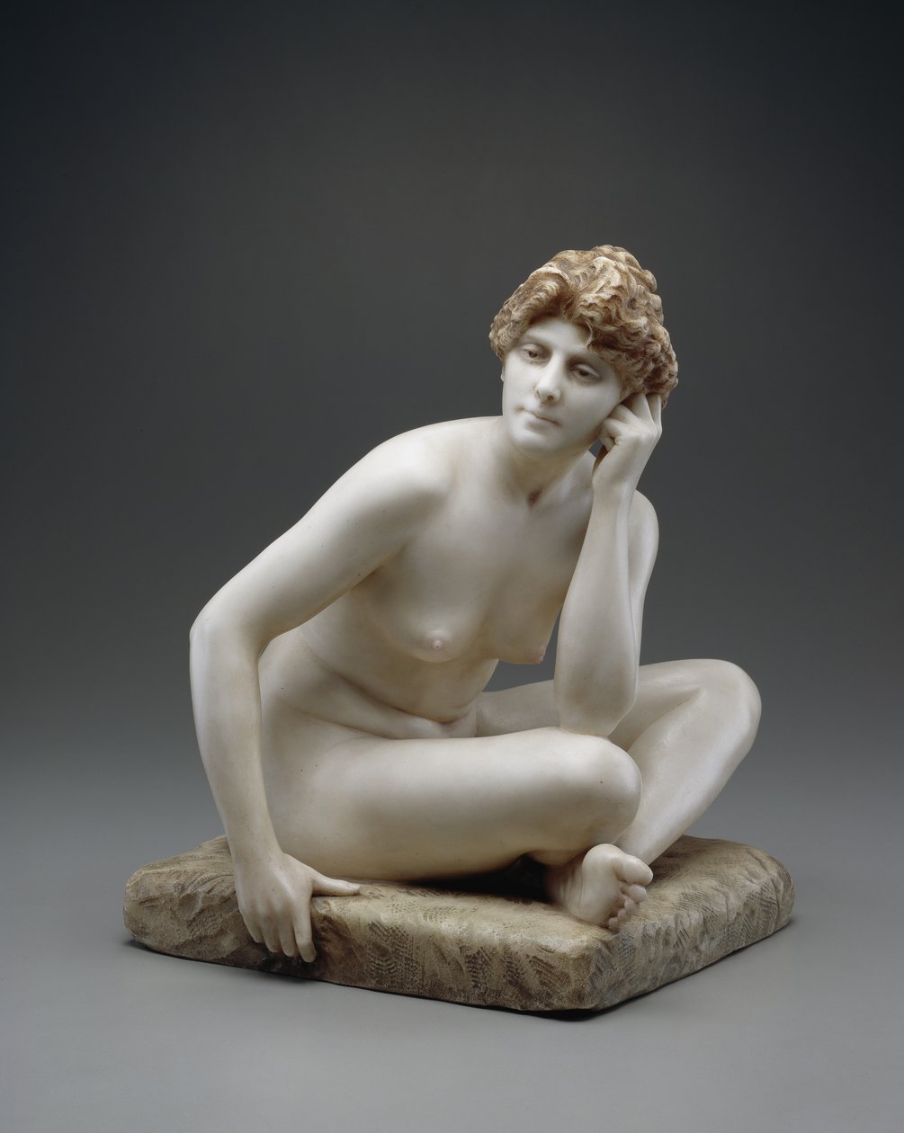 Mujer sentada, c.1890/95 de Jean Leon Gerome