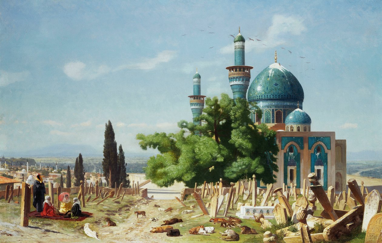 Los campos de descanso, Brousse de Jean Leon Gerome