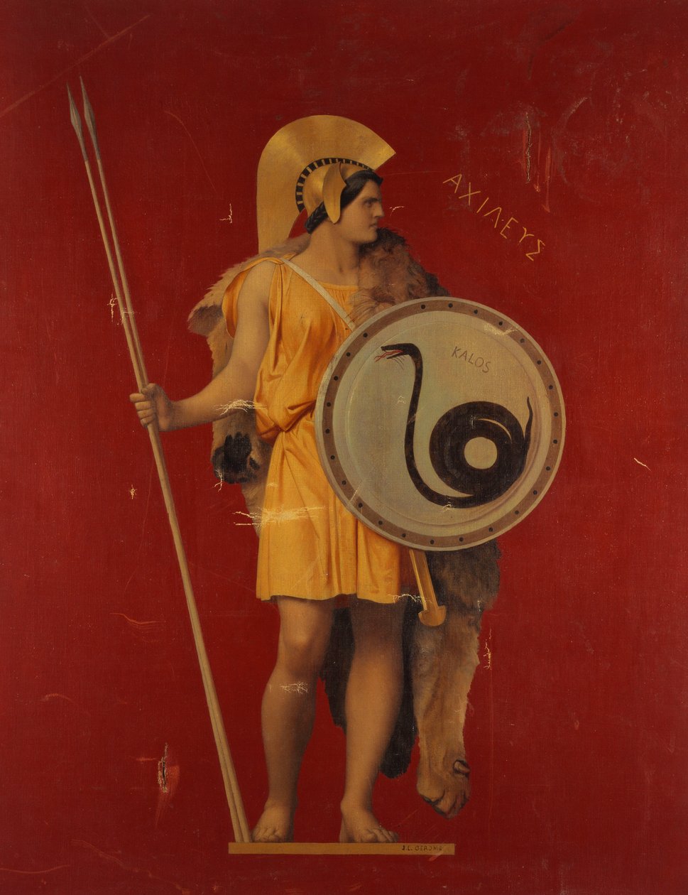 La Ilíada de Jean Leon Gerome