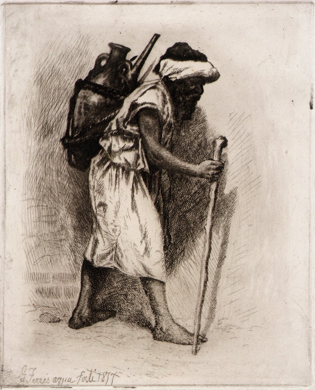 Transportador de agua de Jean Leon Gerome Ferris