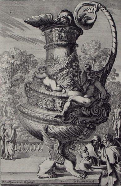Escultura de jardín, publicada c.1670 de Jean Lepautre