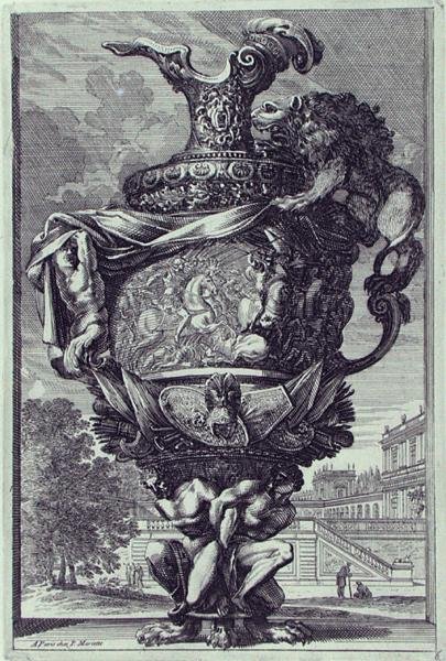 Escultura de jardín, publicada c.1670 de Jean Lepautre