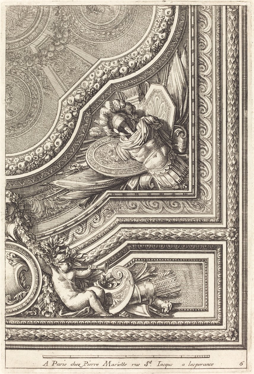 Cuartos de plafones de Jean Lepautre