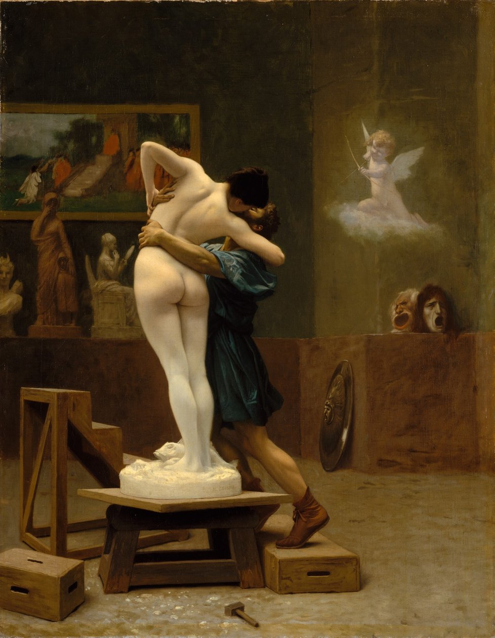 En francés:  Pygmalion et Galatée Pygmalion et Galatea de Jean Leon Gerome