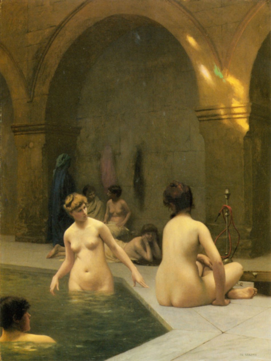Los bañistas de Jean Leon Gerome